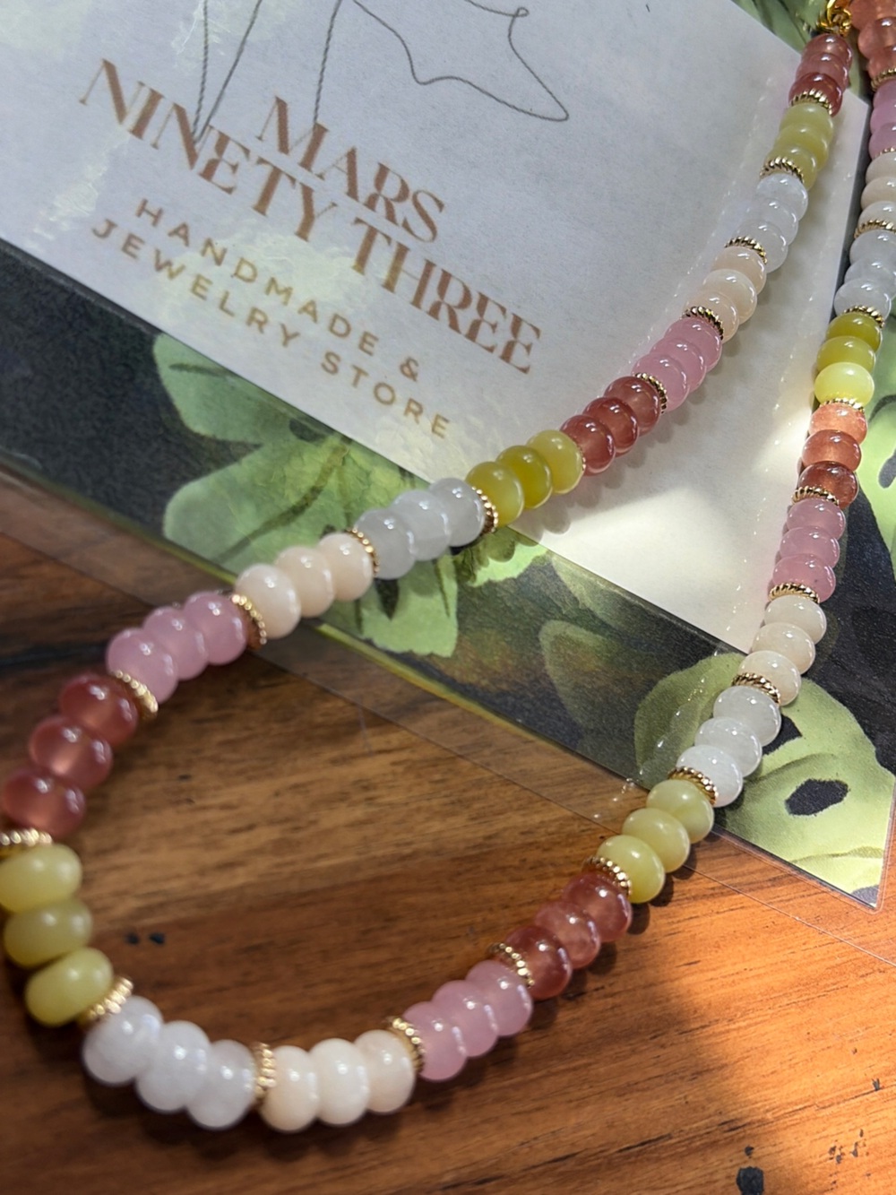 PINKY COLORFUL JADE